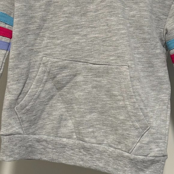 IDEOLOGY GHOST HEATHER FLEECE HOODIE BEST OFFER IT EXCEPTED - Picture 3 of 4